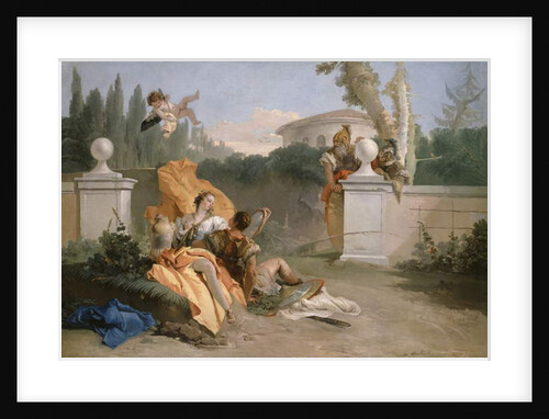 Rinaldo and Armida in Her Garden, 1742-45 by Giovanni Battista Tiepolo