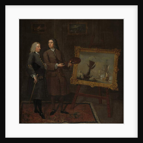 Thomas Walker and Peter Monamy, c.1735 by Gawen Hamilton
