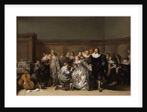 An Elegant Company, 1632 by Pieter Codde