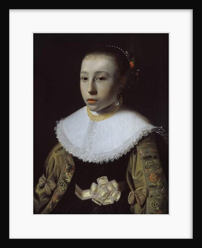 Portrait of a Young Girl, 1633-35 by Pieter (attr.to) Dubordieu