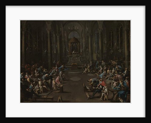 The Synagogue, 1725-35 by Alessandro Magnasco
