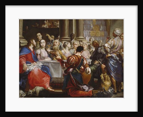 The Wedding at Cana, c.1686 by Giuseppe Maria (1665-1747) Crespi