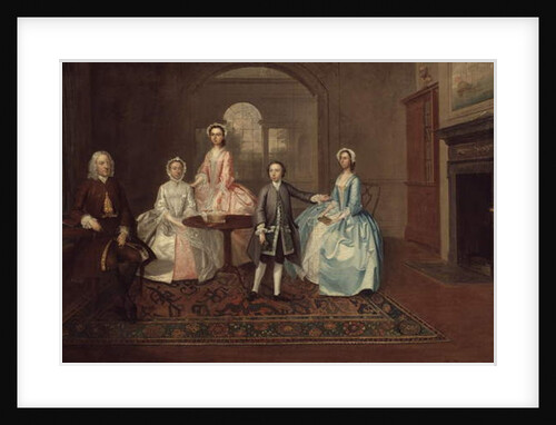 John Thomlinson and His Family, 1745 by Arthur Devis