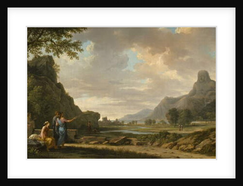 Mount Athos Carved as a Monument to Alexander the Great, 1796 by Pierre Henri de Valenciennes