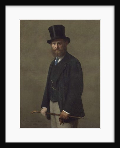 Édouard Manet, 1867 by Ignace Henri Jean Fantin-Latour