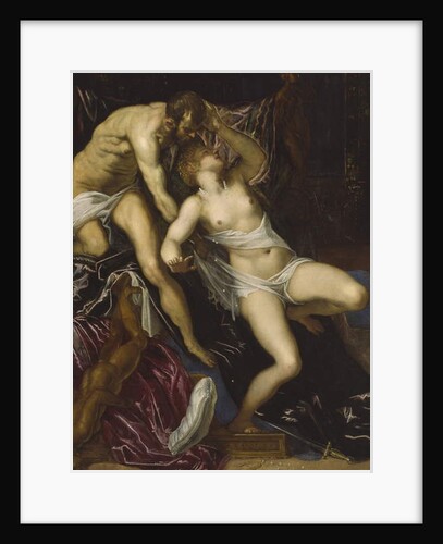 Tarquin and Lucretia, c.1578-80 by Jacopo Robusti Tintoretto