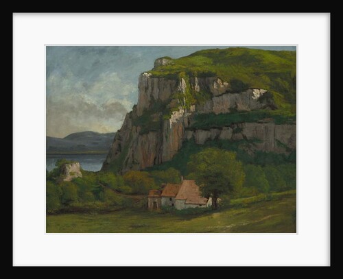 The Rock of Hautepierre, c.1869 by Gustave Courbet