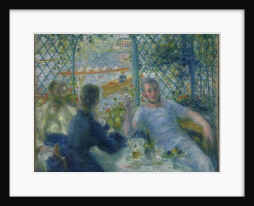 Lunch at the Restaurant Fournaise, 1875 by Pierre Auguste Renoir