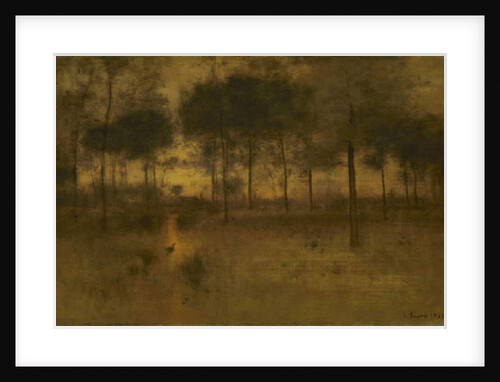 The Home of the Heron, 1893 by George Snr. Inness