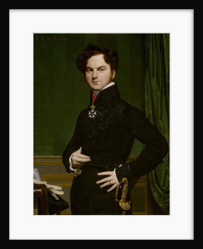 Amédée-David, the Comte de Pastoret, 1823-26 by Jean Auguste Dominique Ingres