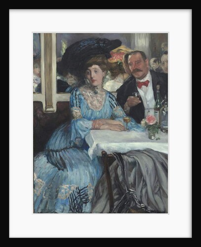 At Mouquin's, 1905 by William James Glackens