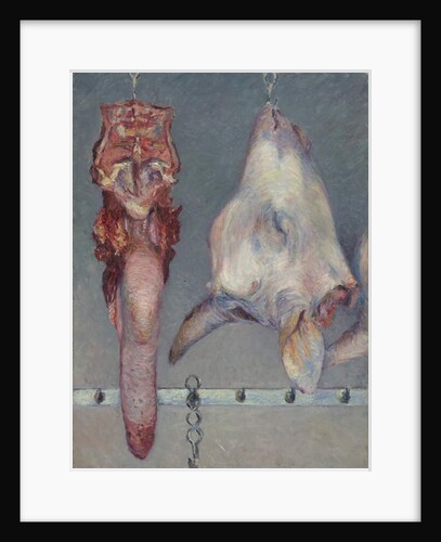 Calf's Head and Ox Tongue, c.1882 by Gustave Caillebotte