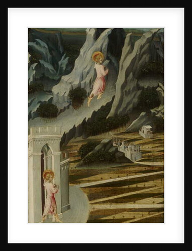 Saint John the Baptist Entering the Wilderness, 1455-60 by Giovanni di Paolo