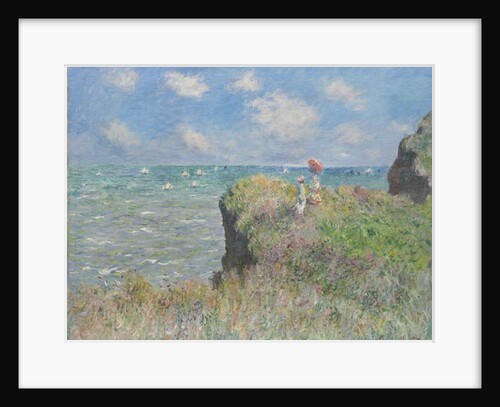 Cliff Walk at Pourville, 1882 by Claude Monet