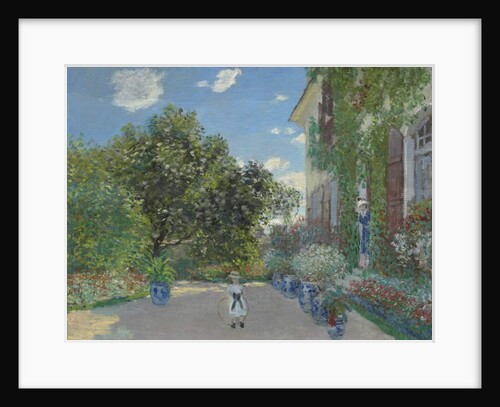 The Artist's House at Argenteuil, 1873 by Claude Monet