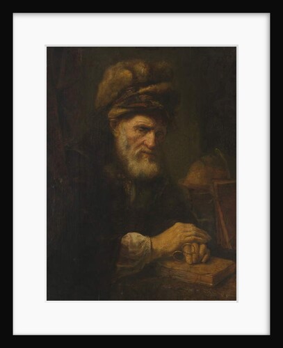 An Old Man in a Fur Cap, 1650-60 by Karel van der Pluym