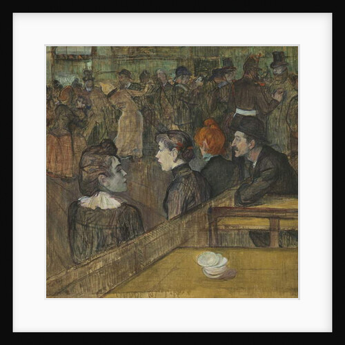 Moulin de la Galette, 1889 by Henri de Toulouse-Lautrec