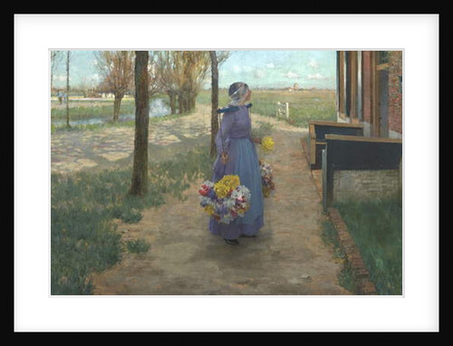 Flower Girl in Holland, 1887 by George Hitchcock