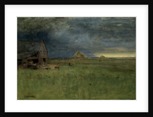 The Lonely Farm, Nantucket, 1892 by George Snr. Inness