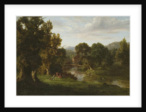 The Old Mill, 1849 by George Snr. Inness