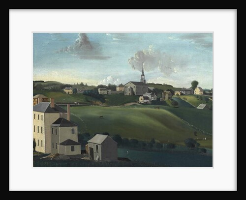 Meetinghouse Hill, Roxbury, Massachusetts, 1799 by John Ritto Penniman