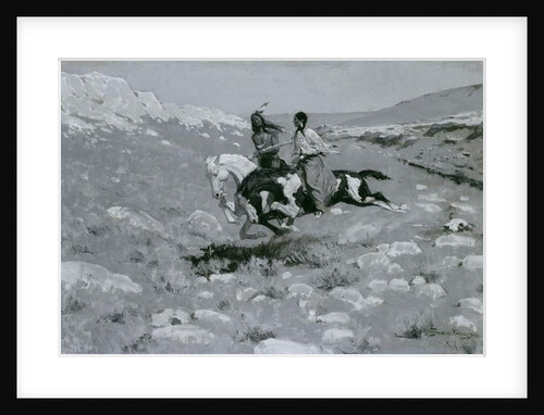 Ceremony of the Fastest Horse, c.1900 by Frederic Remington