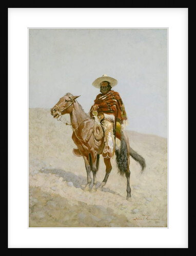 A Mexican Vaquero, 1890 by Frederic Remington