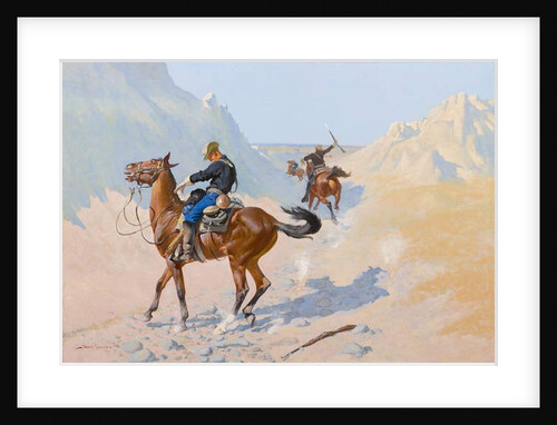 The Advance-Guard, or The Military Sacrifice, 1890 by Frederic Remington