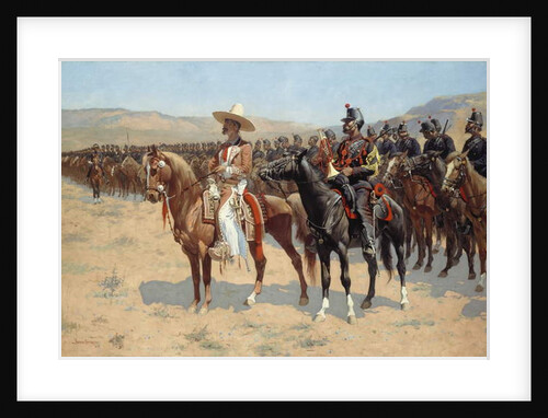 The Mexican Major, 1889 by Frederic Remington