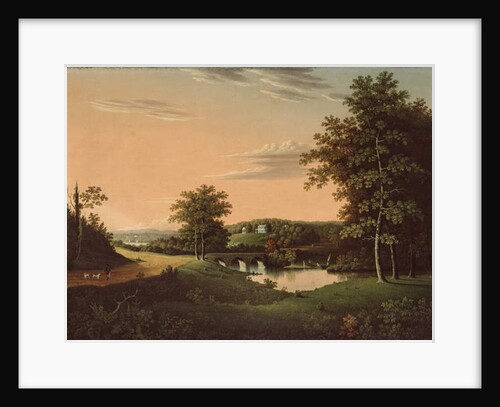 Point Breeze, the Estate of Joseph-Napoléon Bonaparte at Bordentown, New Jersey, 1817-20 by Charles B. Lawrence