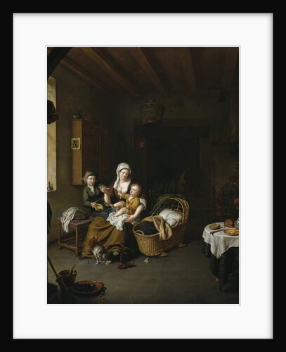 A Mother Feeding her Child, 1707 by Willem van Mieris