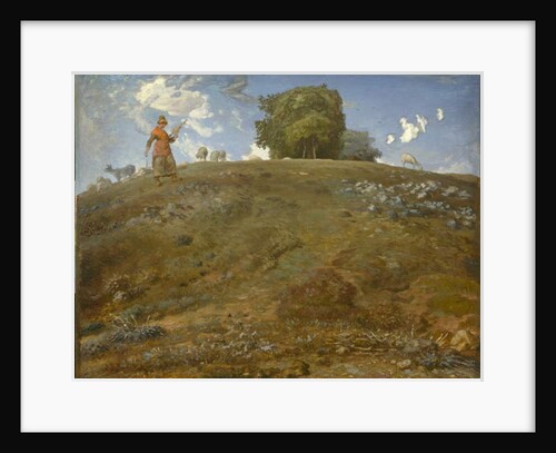 In the Auvergne, 1866-69 by Jean-Francois Millet
