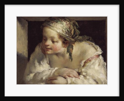 Young Woman, 1844-45 by Jean-Francois Millet