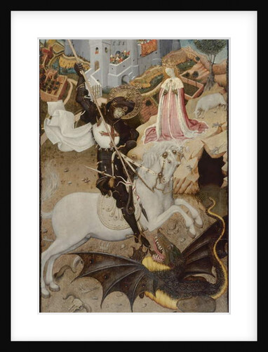 Saint George Killing the Dragon, 1434-35 by Bernardo Martorell
