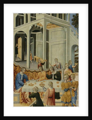 Salome Asking Herod for the Head of Saint John the Baptist, 1455-60 by Giovanni di Paolo