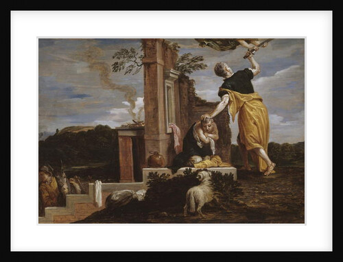 Abraham's Sacrifice of Isaac, 1654-56 by David the Younger Teniers