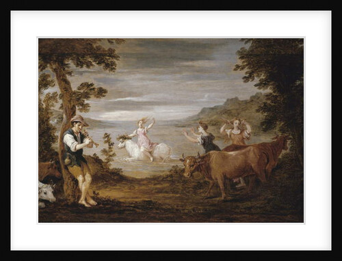 The Rape of Europa, 1654-56 by David the Younger Teniers