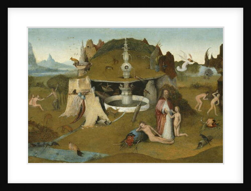 The Garden of Paradise, 1510-20 by Hieronymus (workshop of) Bosch