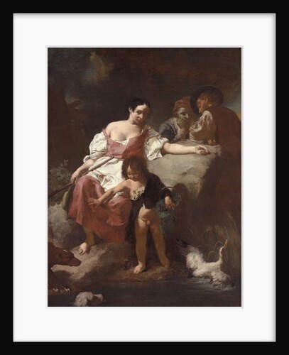 Pastoral scene, 1740 by Giovanni Battista Piazzetta