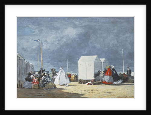 Approaching Storm, 1864 by Eugene Louis Boudin