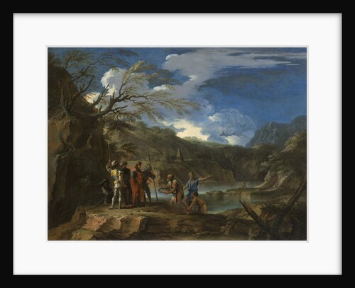 Polycrates and the Fisherman, c.1664 by Salvator Rosa