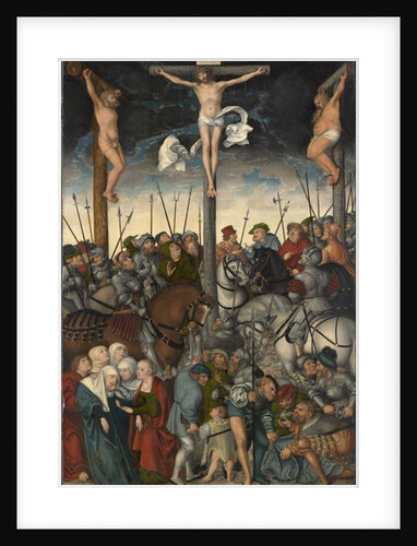 The Crucifixion, 1538 by Lucas the Elder Cranach
