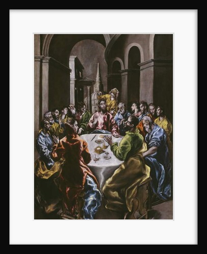 The Feast in the House of Simon, 1608-14 by El Greco