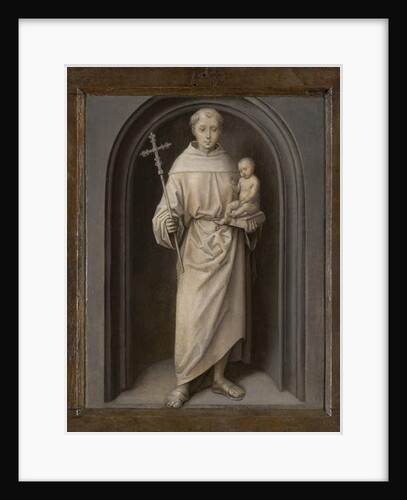 Saint Anthony of Padua, 1485-90 by Hans Memling
