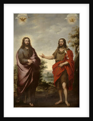Saint John the Baptist Pointing to Christ, c.1655 by Bartolome Esteban Murillo