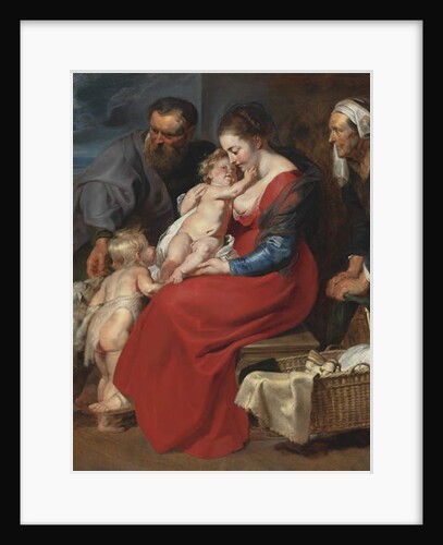 The Holy Family with Saints Elizabeth and John the Baptist, c.1615 by Peter Paul Rubens