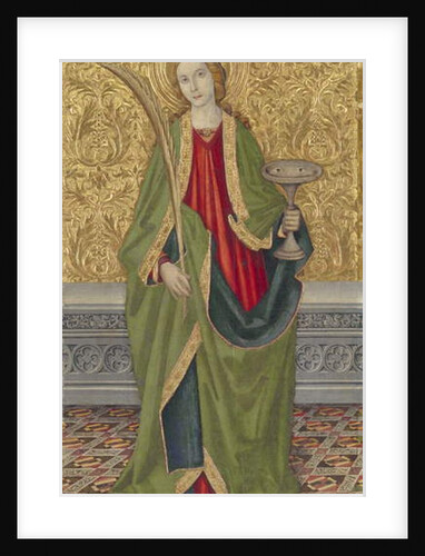 Saint Lucy, c.1500 by Jaume the younger (workshop of) Vergós
