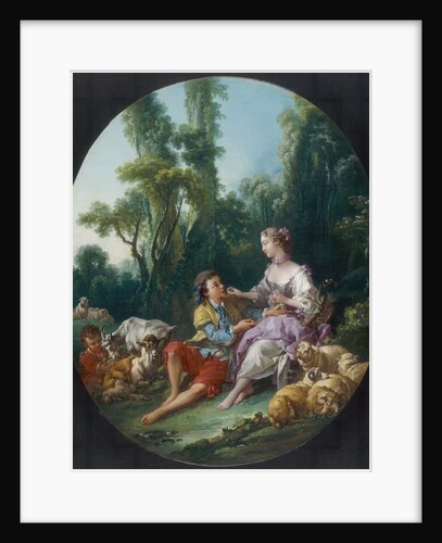 Are They Thinking about the Grape?, 1747 by Francois Boucher
