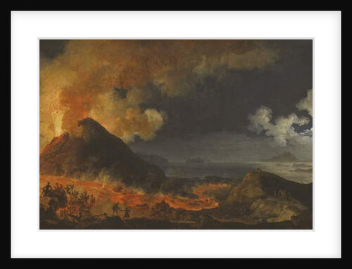 The Eruption of Vesuvius, 1771 by Pierre Jacques Volaire