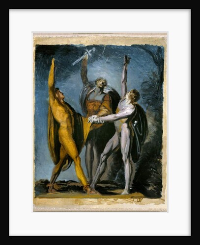 Sketch for Oath on the Rütli, Female Figure, 1779-81, 1785-90 by Henry (1741-1825) Fuseli